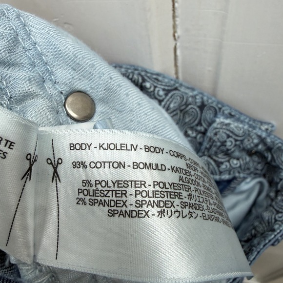 Ariat Real Denim Ivy Thick Stitch Straight Leg Jeans Women's 31L 31 Long Tall - Picture 8 of 11